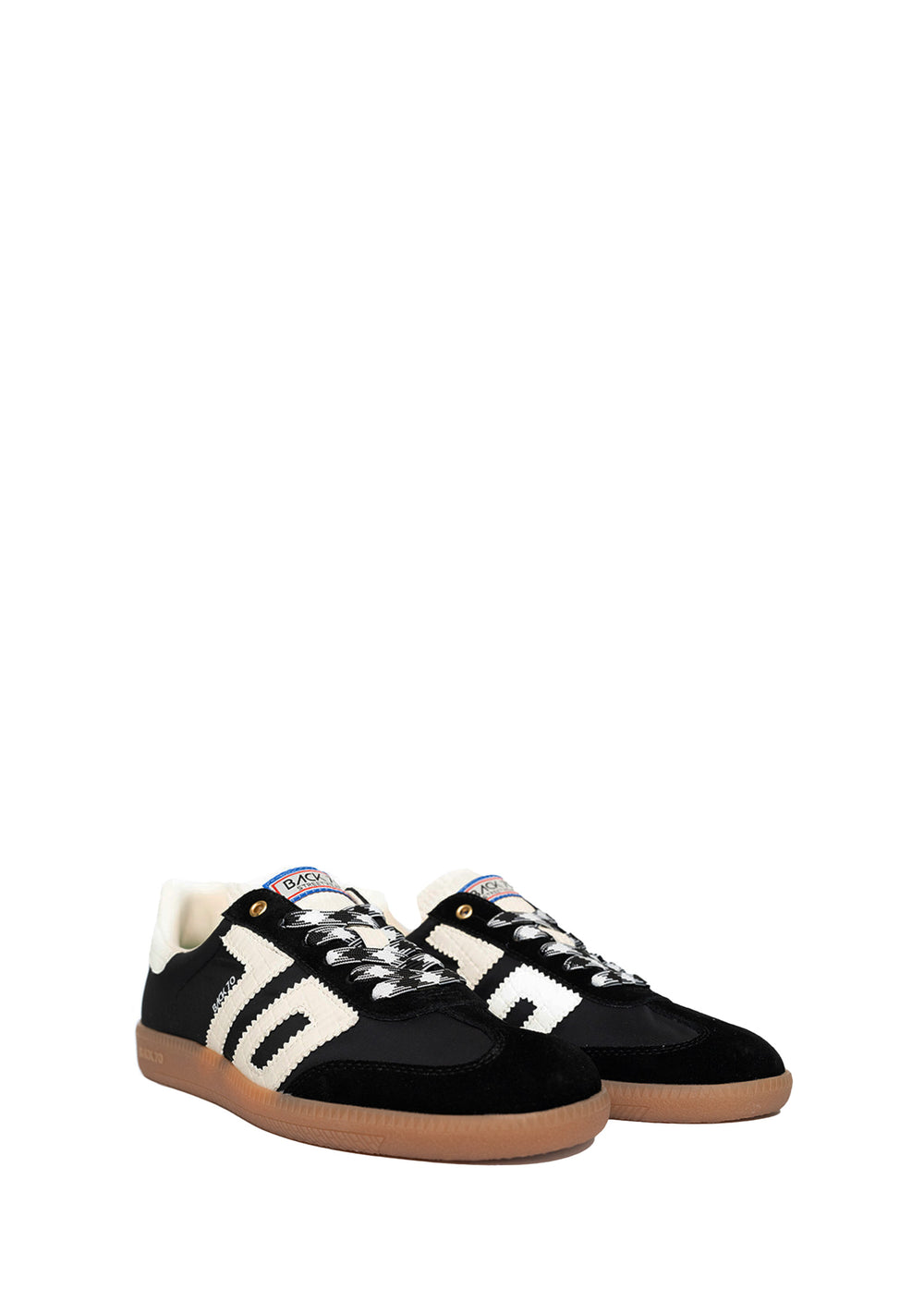 SNEAKERS DONNA Nero Back70