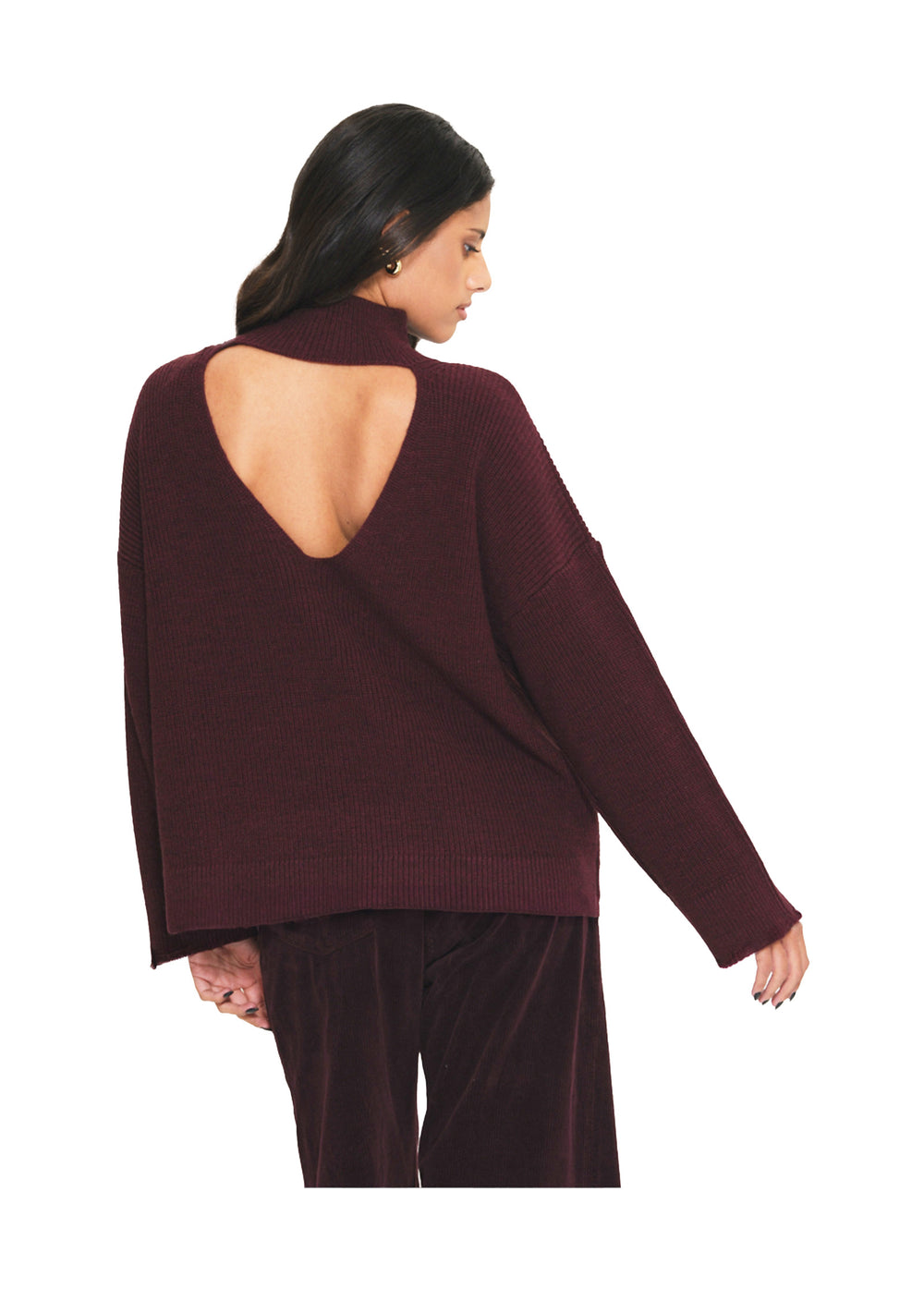 MAGLIA DONNA Bordeaux Kaos