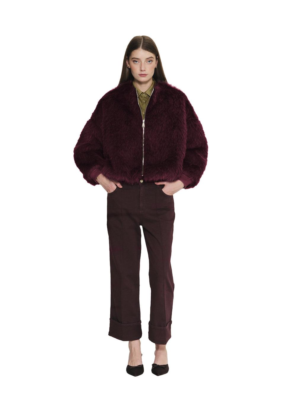 BOMBER Bordeaux Kaos