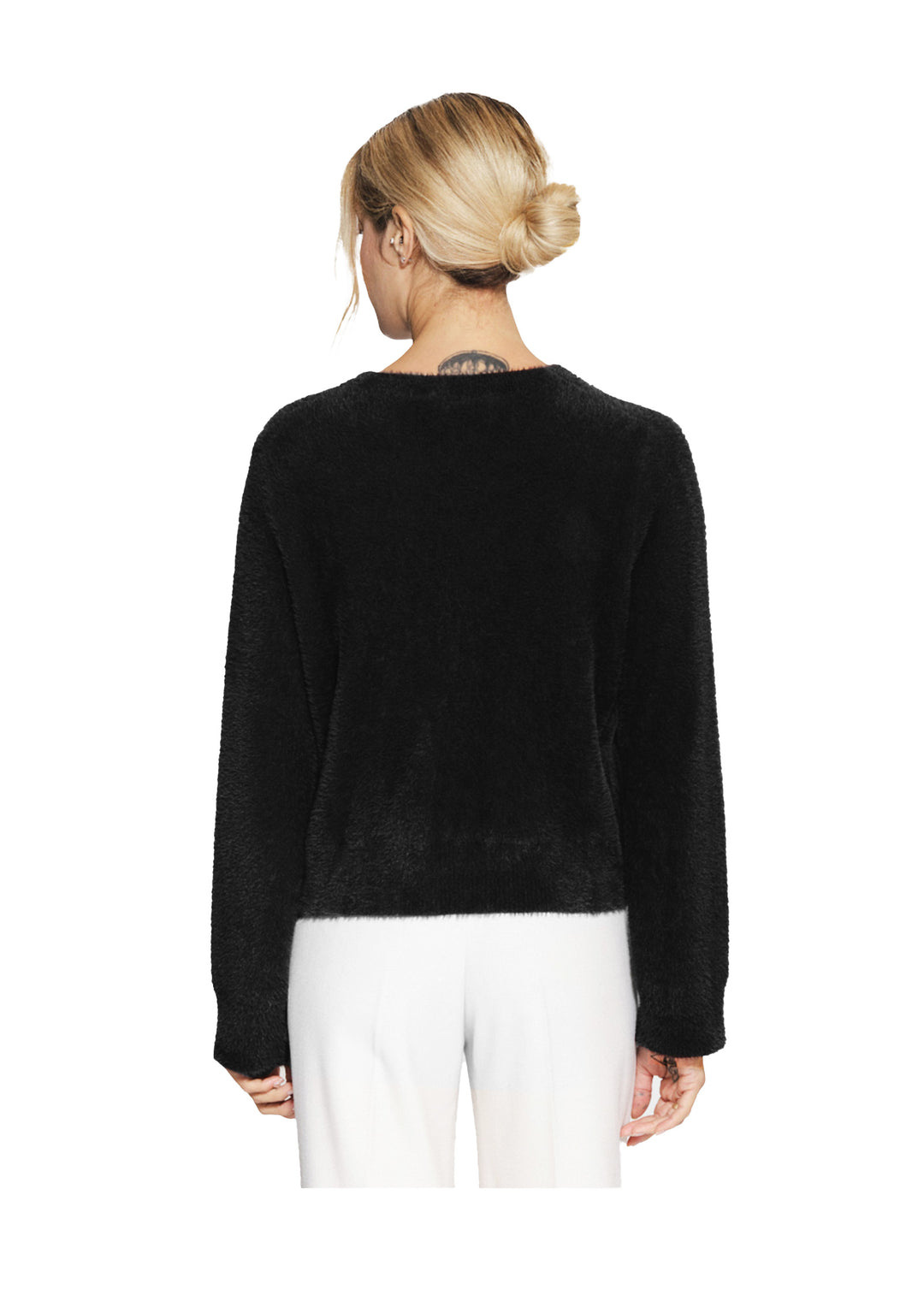 MAGLIONE DONNA Nero Kaos