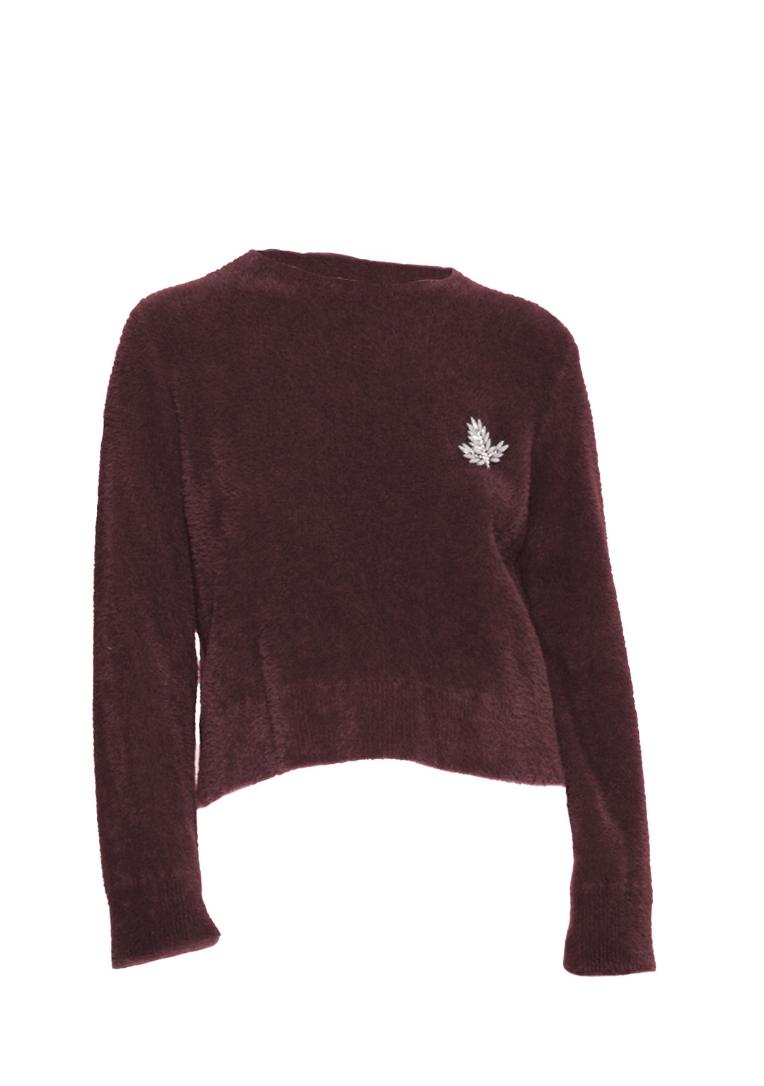 MAGLIONE DONNA Bordeaux Kaos