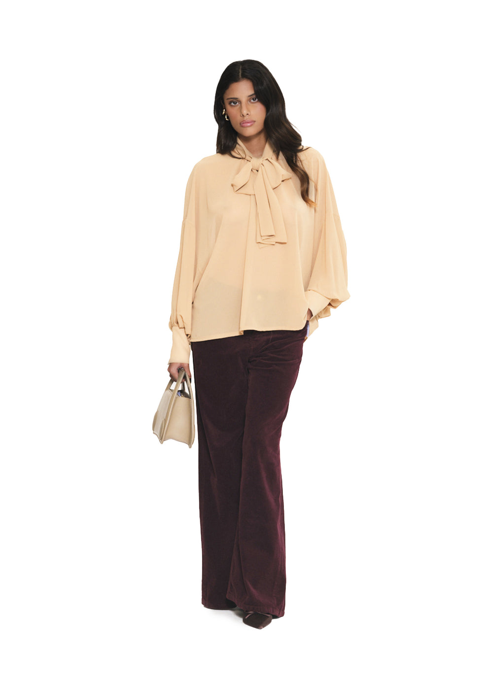 PANTALONE DONNA Bordeaux Kaos