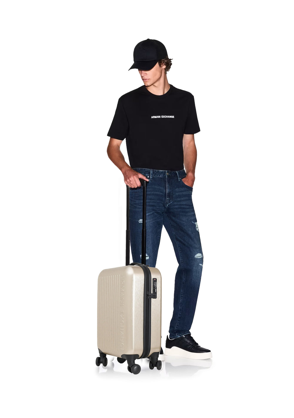 TROLLEY Gold Armani Exchange