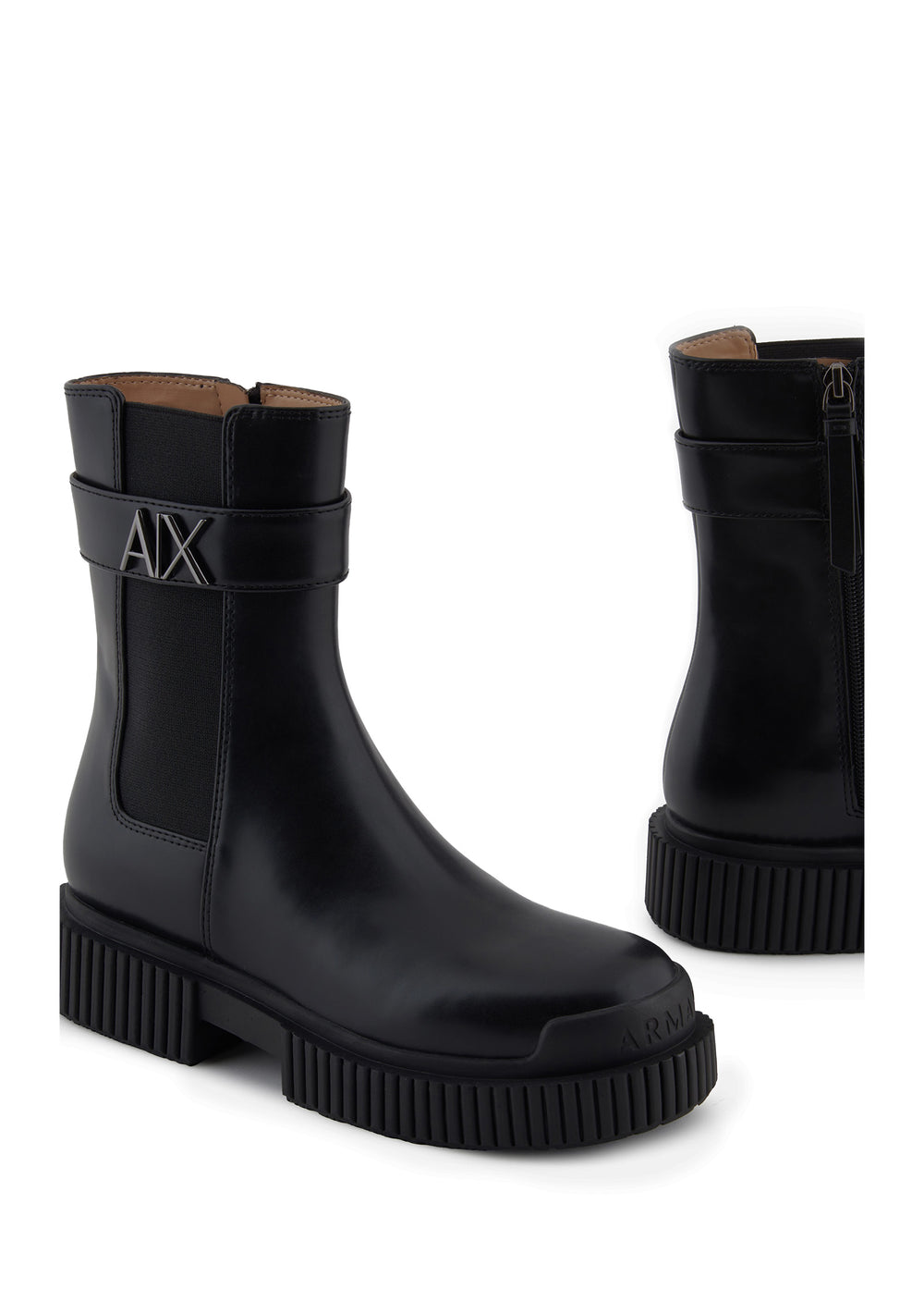 STIVALE DONNA Nero Armani Exchange