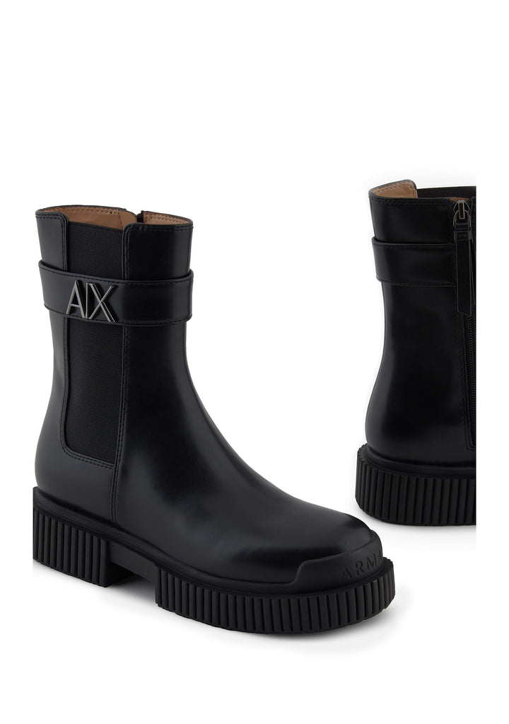 STIVALE DONNA Nero Armani Exchange