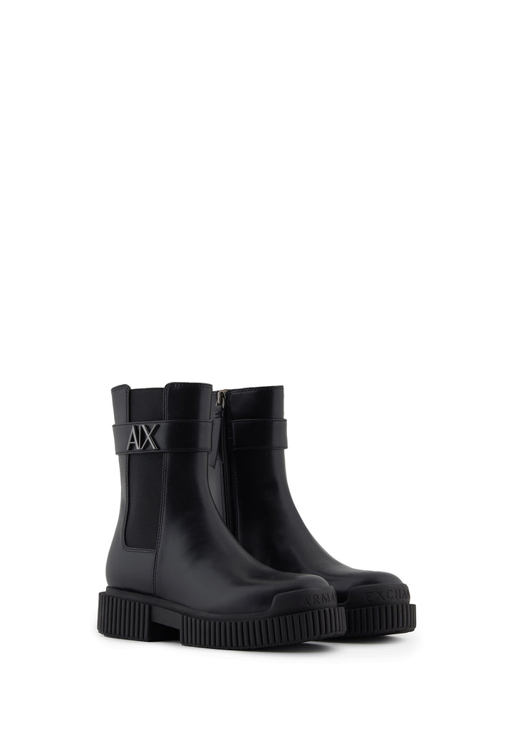 STIVALE DONNA Nero Armani Exchange