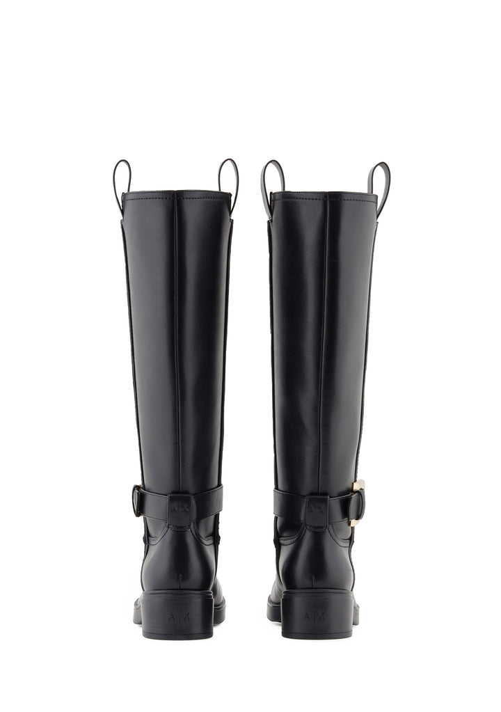 STIVALE DONNA Nero Armani Exchange