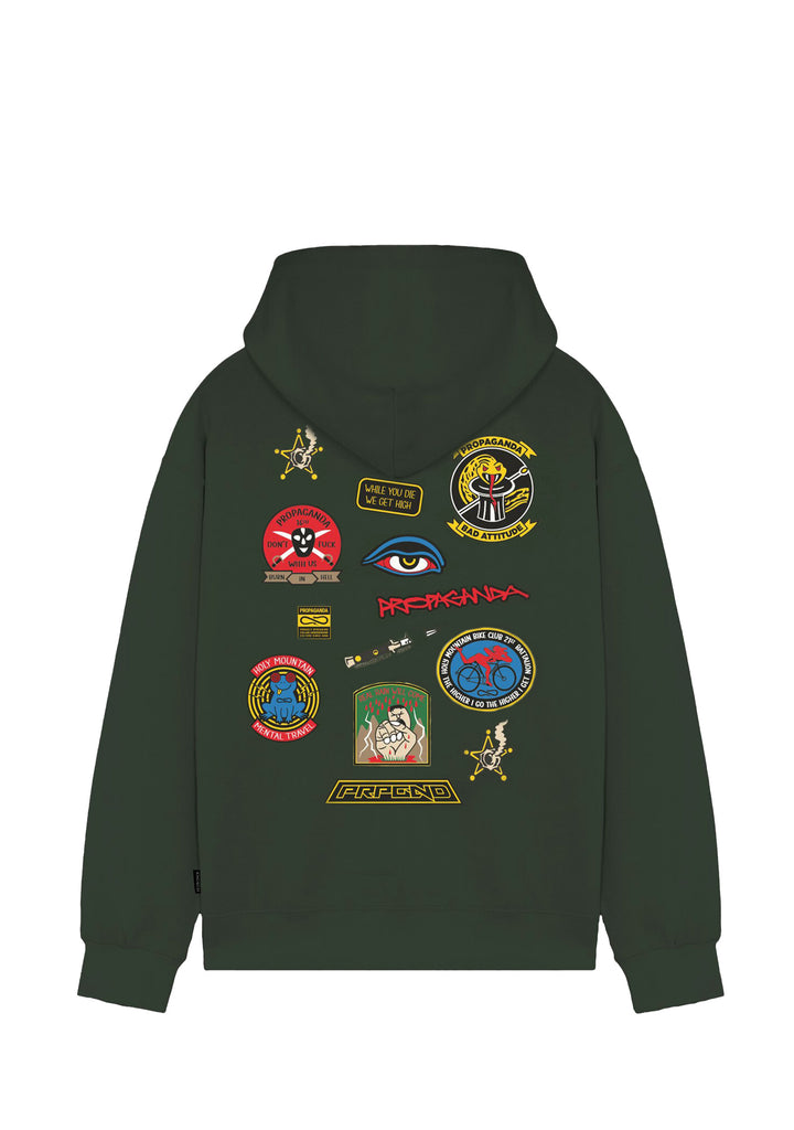 PROPAGANDA Felpa Uomo Verde TROOPER