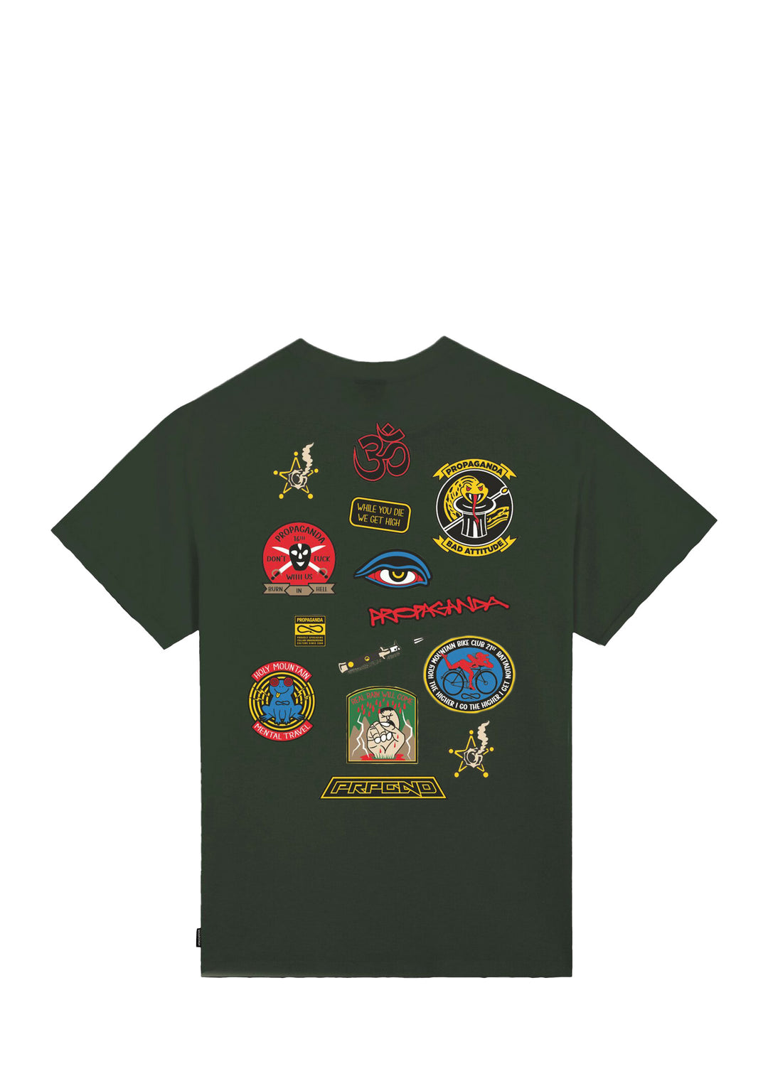T-SHIRT UOMO Verde Propaganda