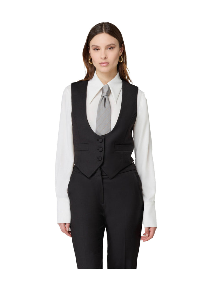 GILET DONNA Nero Mar De Margaritas