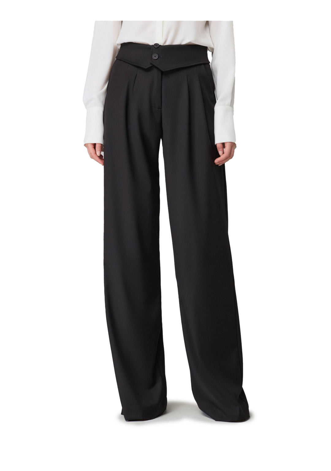 PANTALONE DONNA Nero Mar De Margaritas