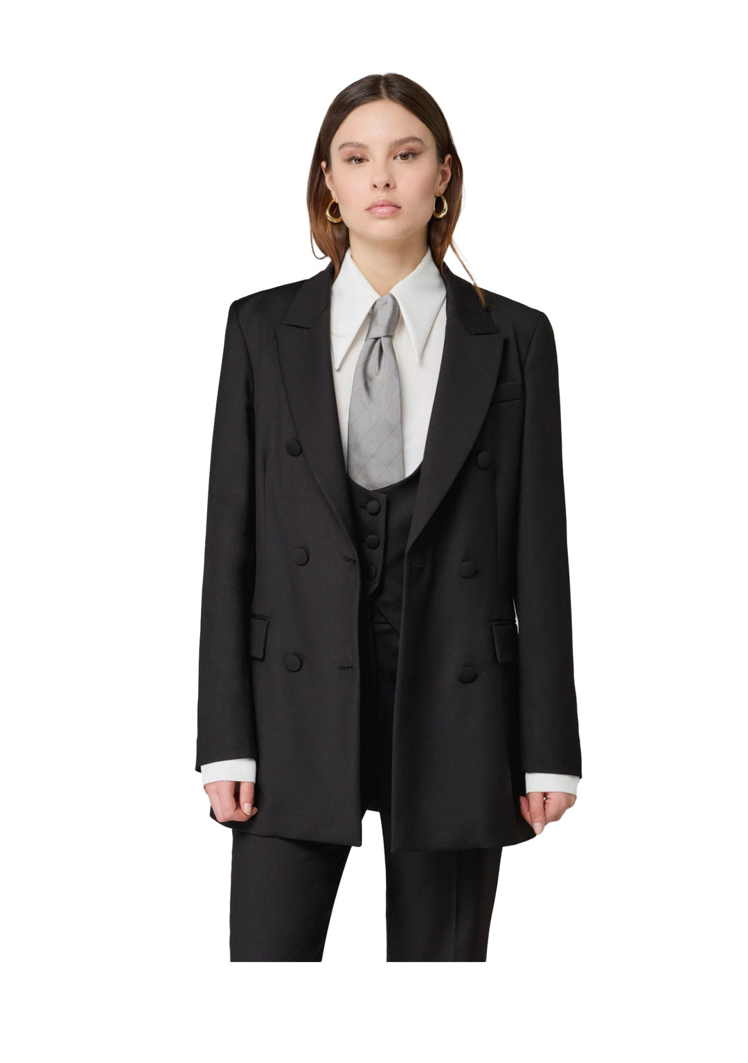 GIACCA DONNA Nero Mar De Margaritas
