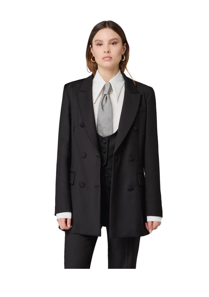 GIACCA DONNA Nero Mar De Margaritas