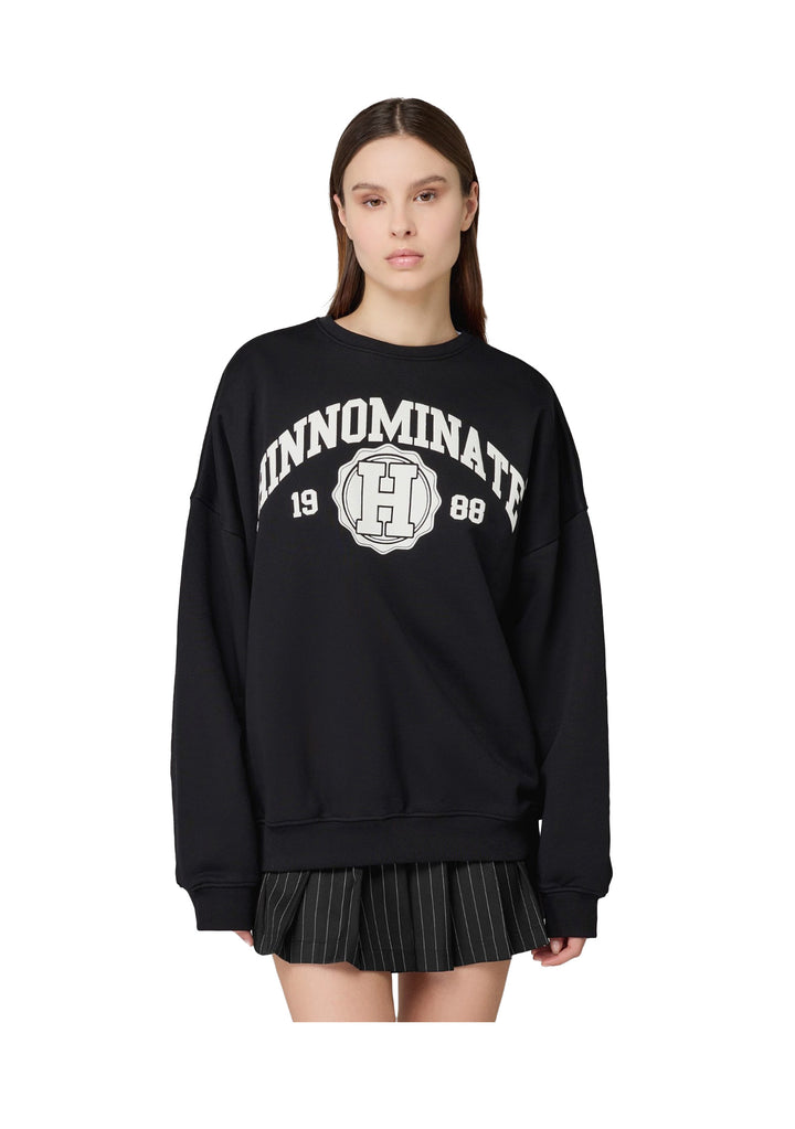 FELPA DONNA Nero Hinnominate