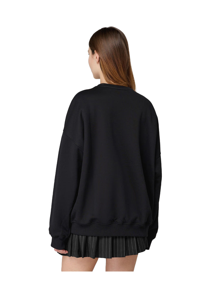 FELPA DONNA Nero Hinnominate