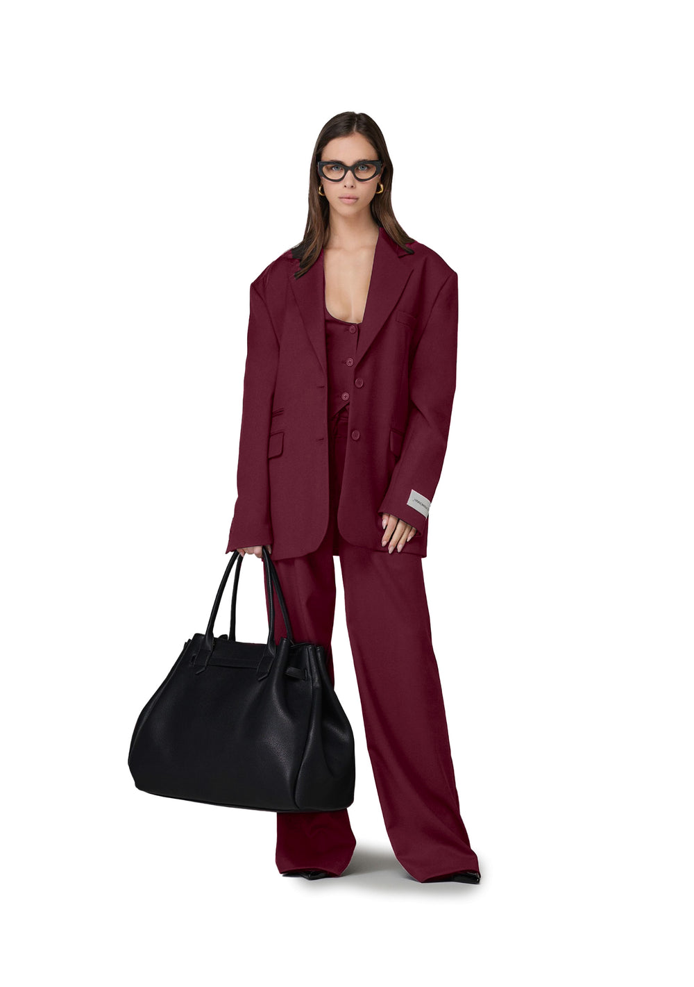 GIACCA DONNA Bordeaux Hinnominate