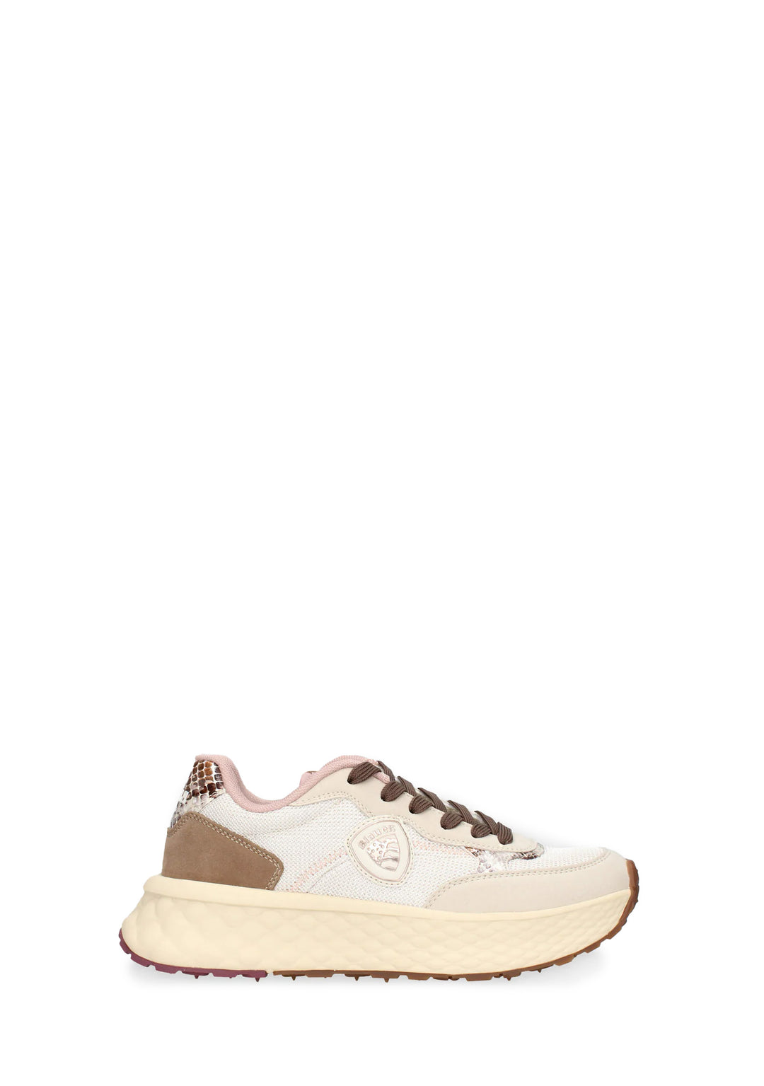 SNEAKERS DONNA Cream Blauer