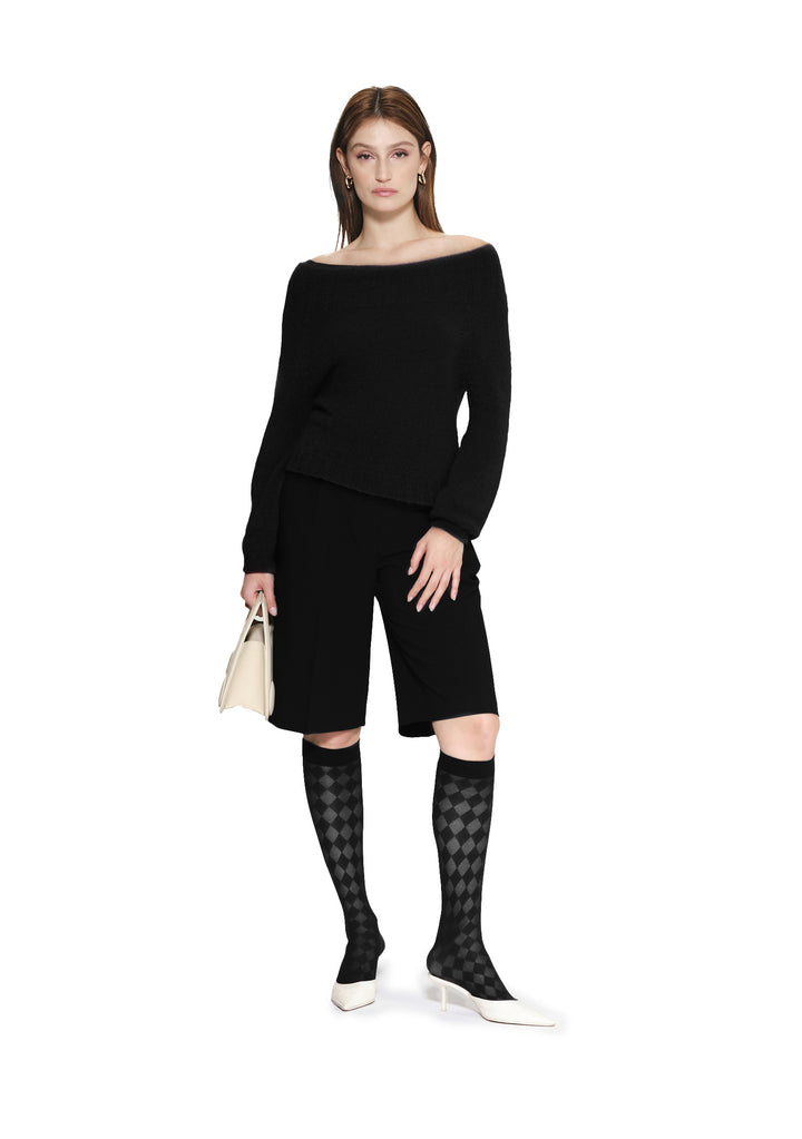 MAGLIA DONNA Nero Kaos