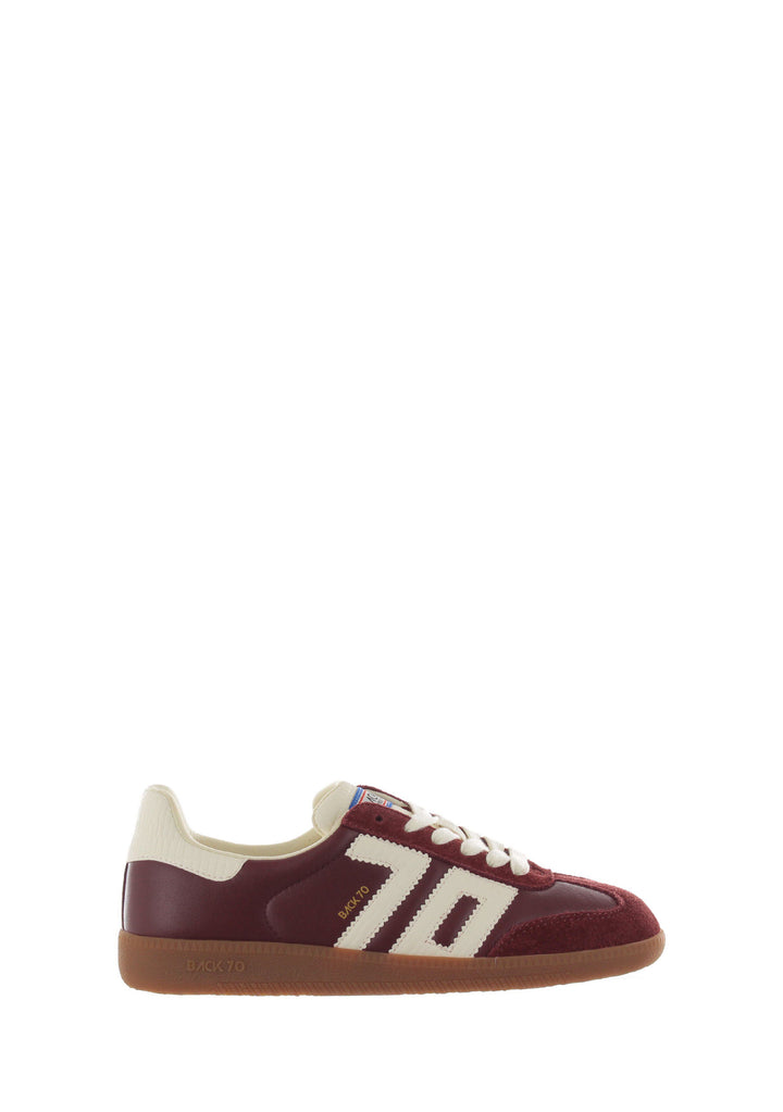 SNEAKERS DONNA Bordeaux Back70