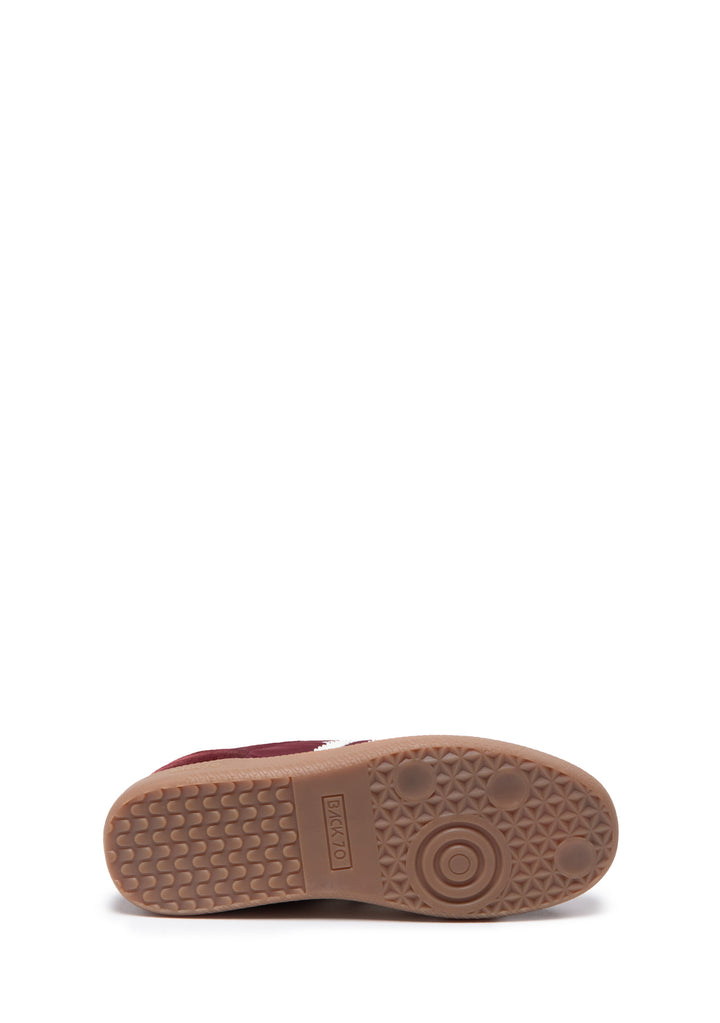 SNEAKERS DONNA Bordeaux Back70
