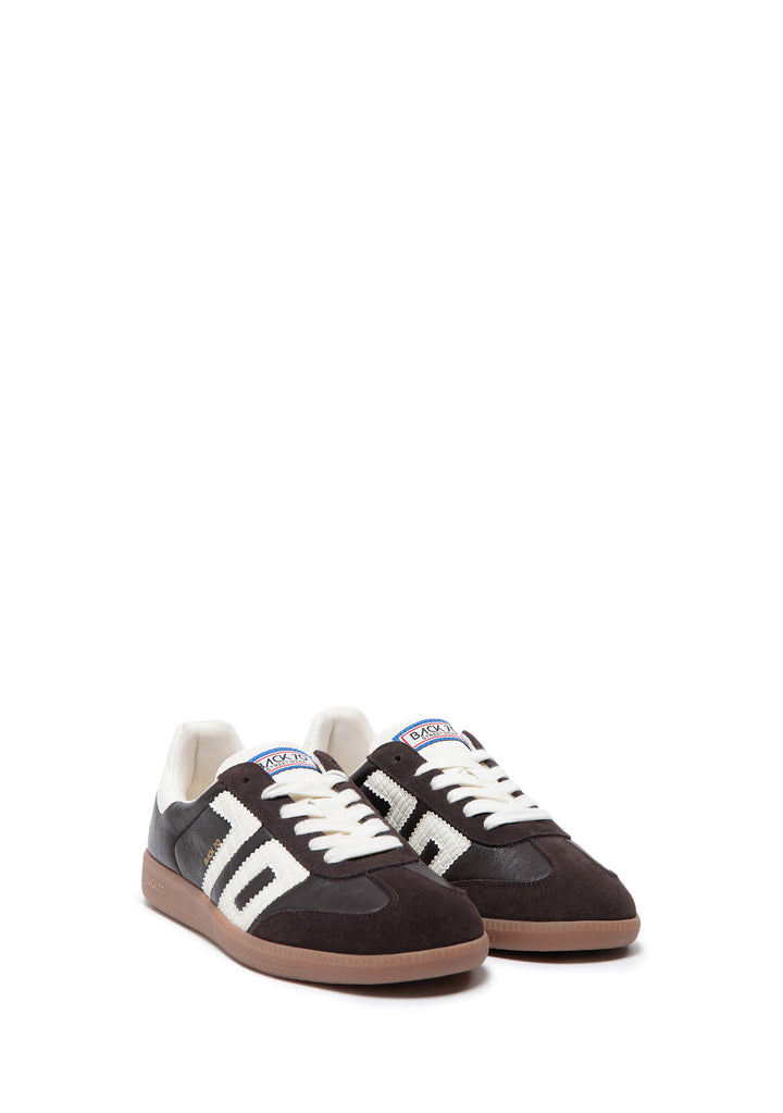 SNEAKERS DONNA Marrone Back70