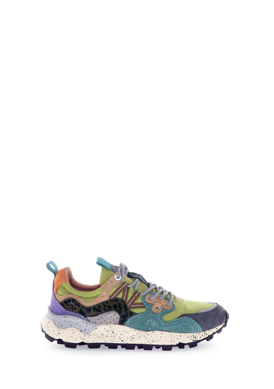 SNEAKERS DONNA Verde Flower Mountain