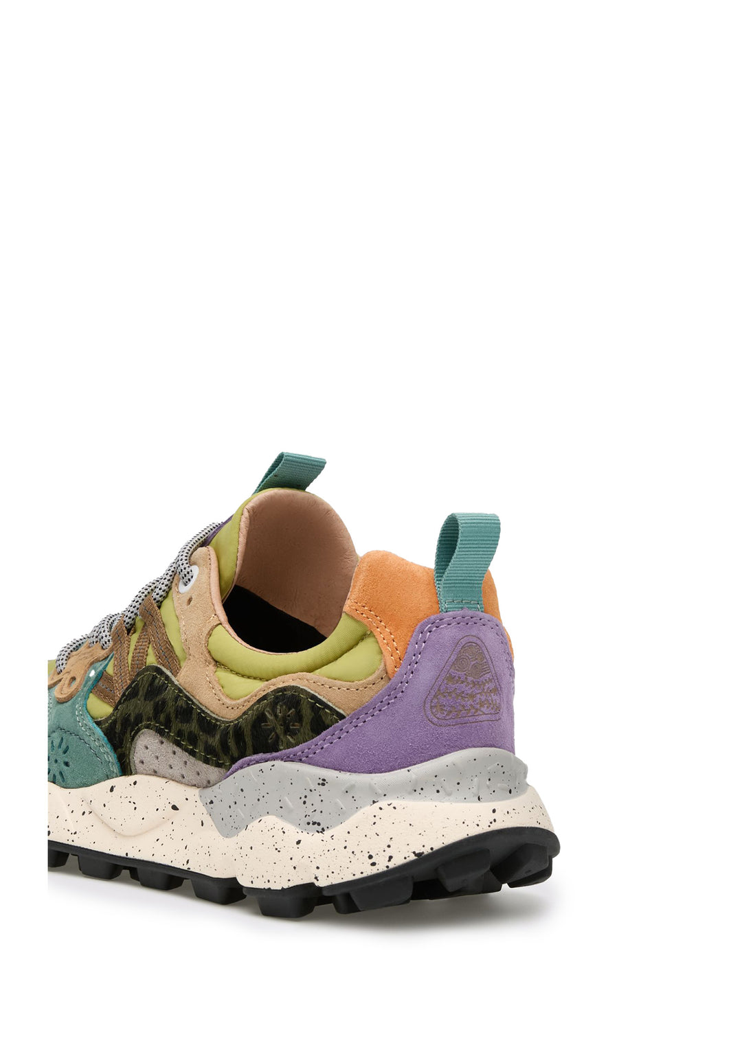 SNEAKERS DONNA Verde Flower Mountain