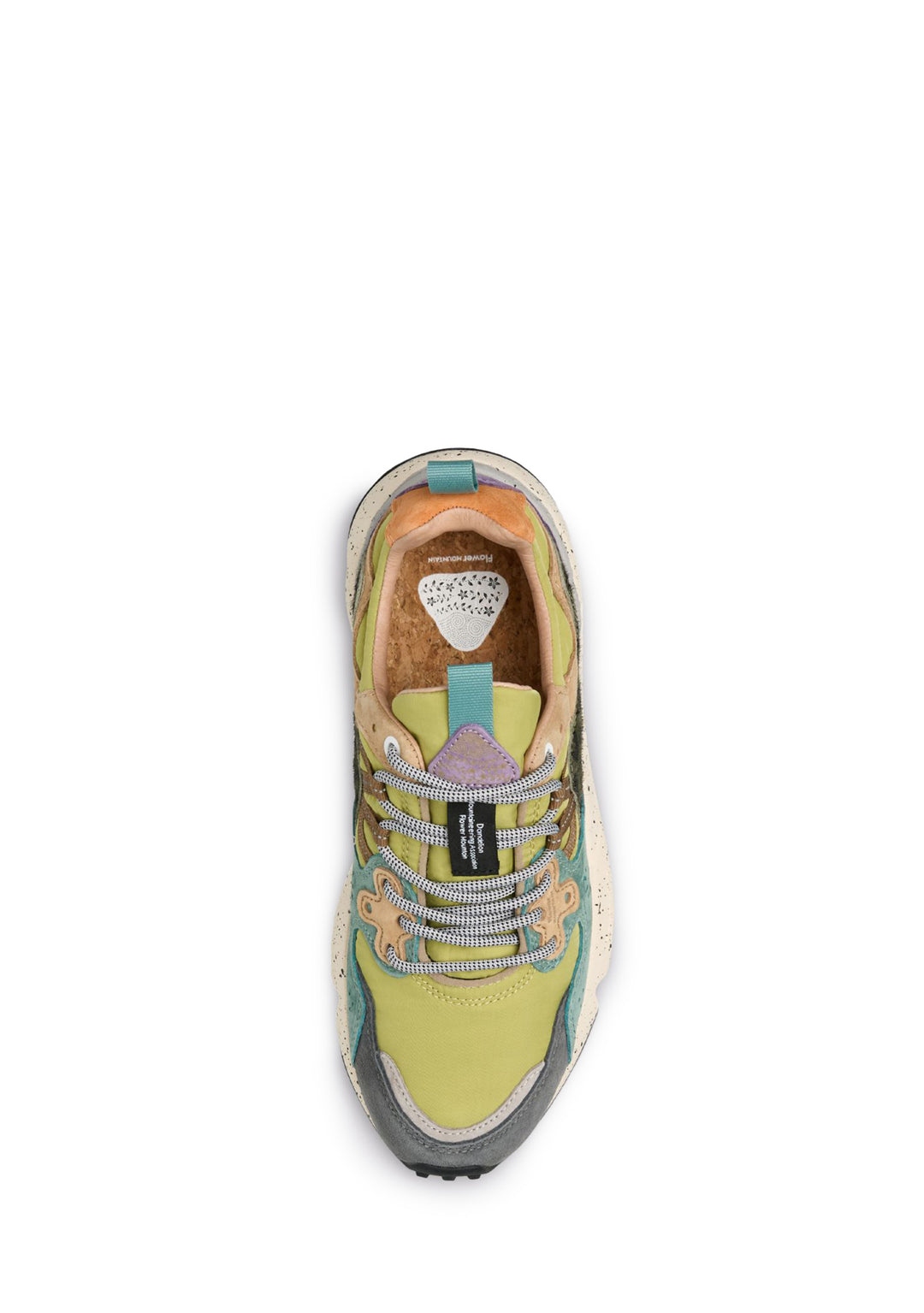 SNEAKERS DONNA Verde Flower Mountain