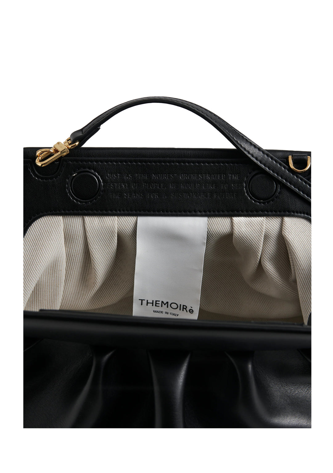 POCHETTE Nero Themoirè
