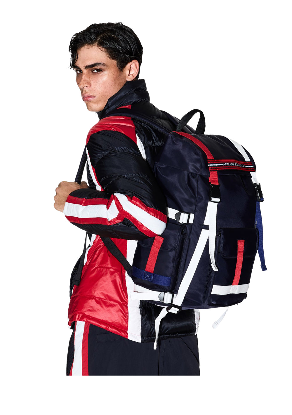 ZAINO Blu Armani Exchange
