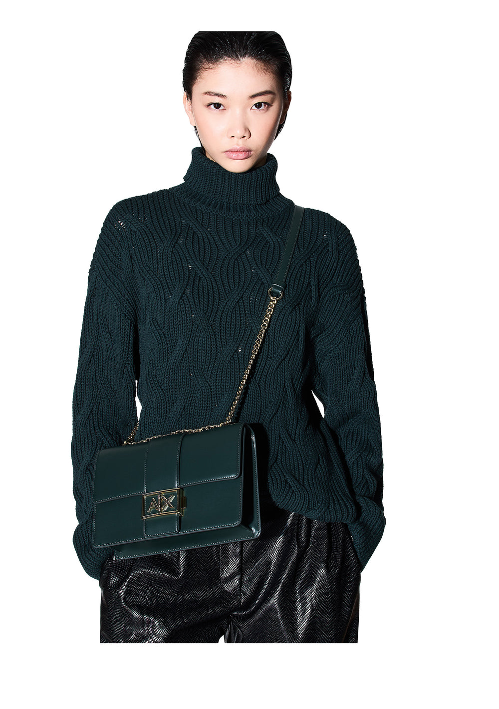 BORSA Verde Armani Exchange