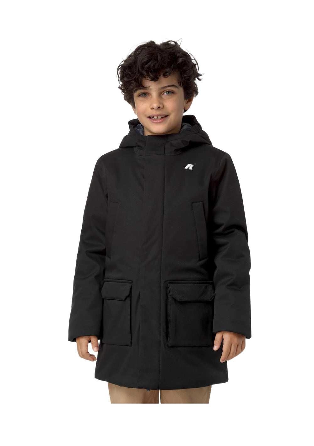GIACCA JUNIOR Nero K-way