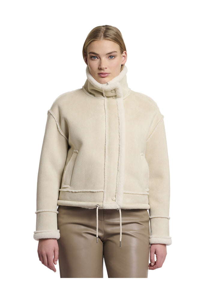 GIACCA DONNA Burro Rino&pelle