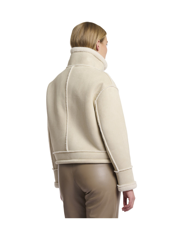 GIACCA DONNA Burro Rino&pelle