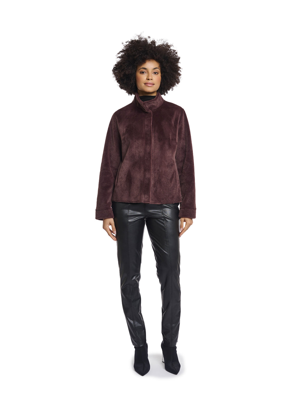 GIACCA DONNA Marrone Rino&pelle