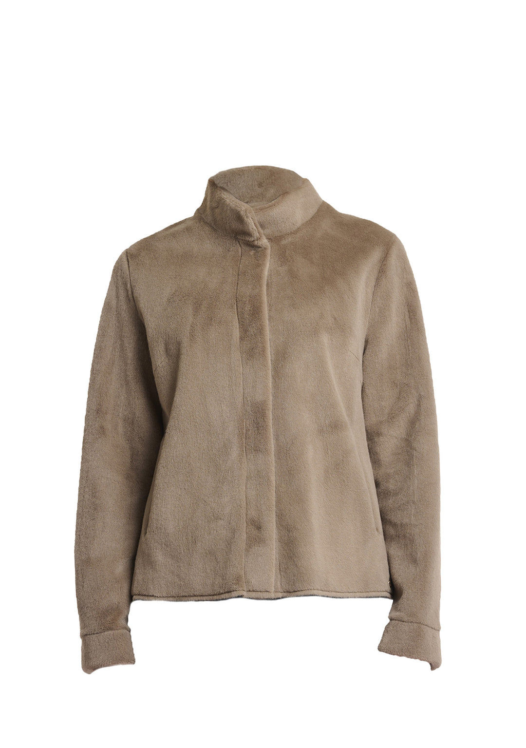 GIACCA DONNA Tortora Rino&pelle