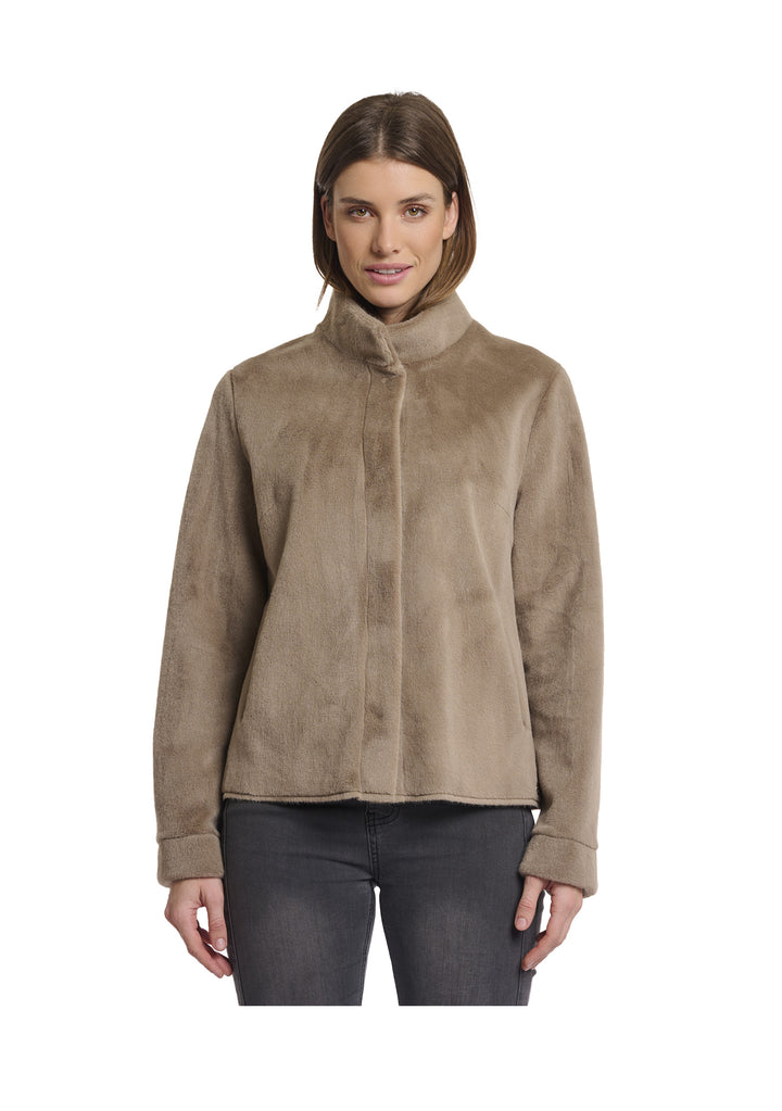 GIACCA DONNA Tortora Rino&pelle
