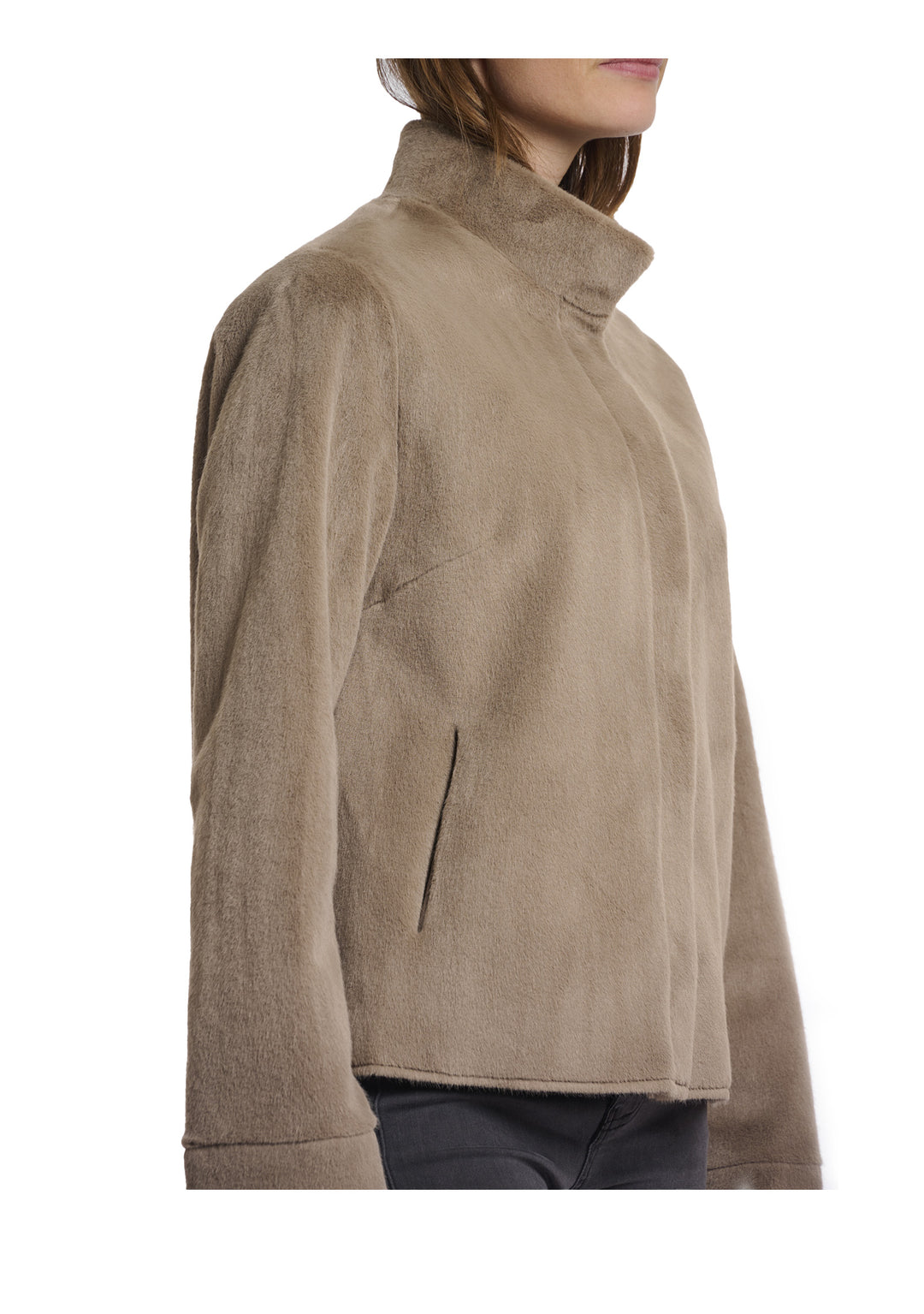 GIACCA DONNA Tortora Rino&pelle