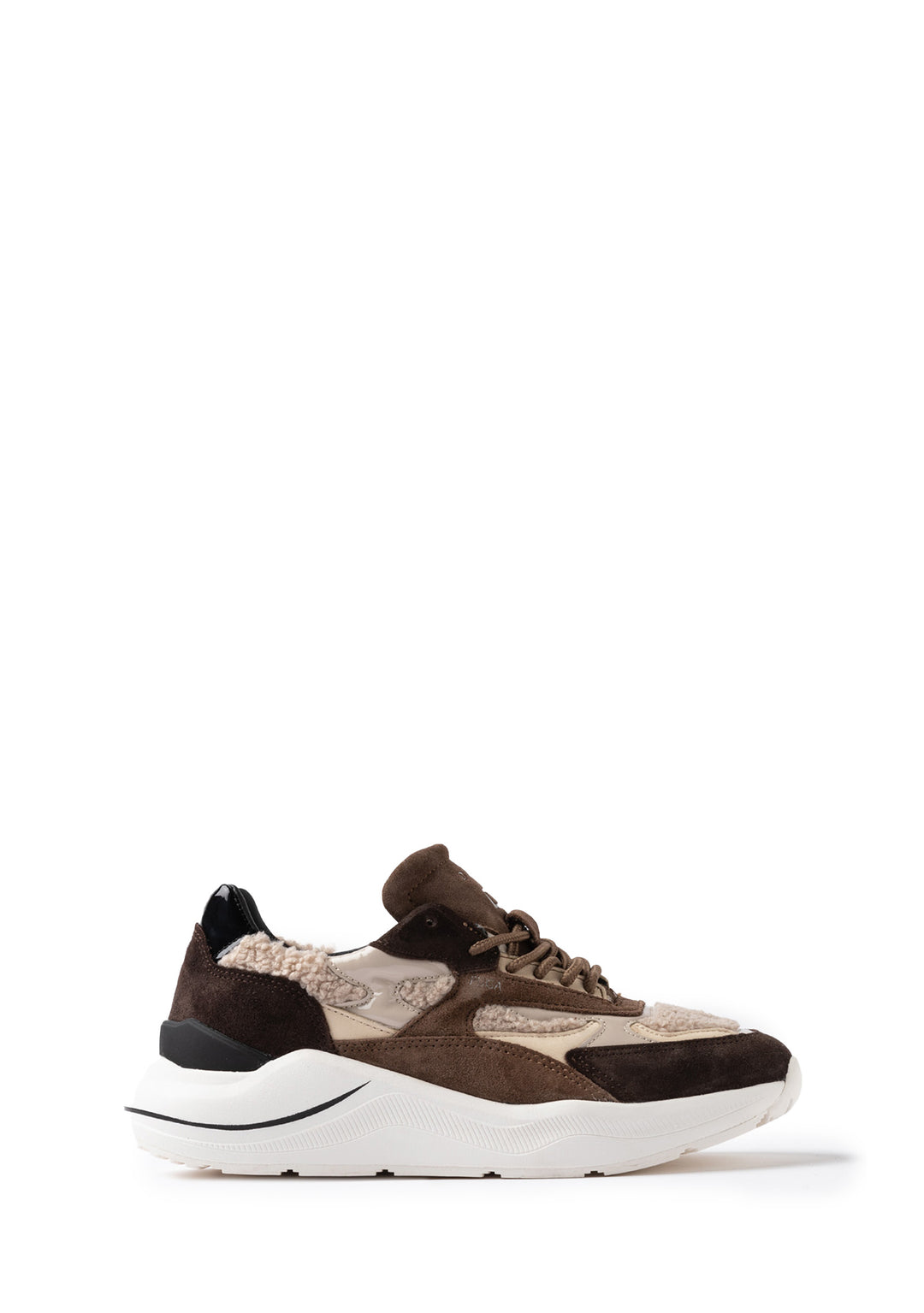 SNEAKERS DONNA Marrone D.a.t.e.