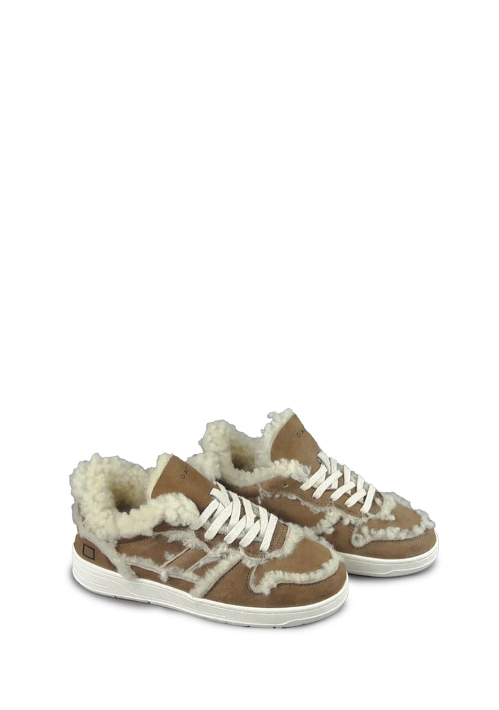 SNEAKERS DONNA Cuoio D.a.t.e.