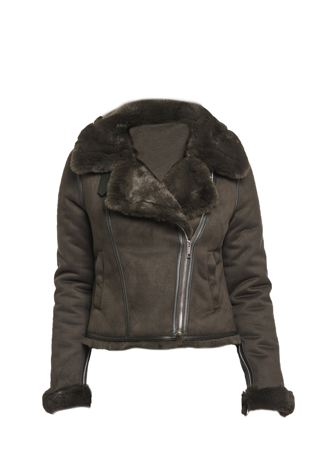 GIACCA DONNA Grigio Rino&pelle