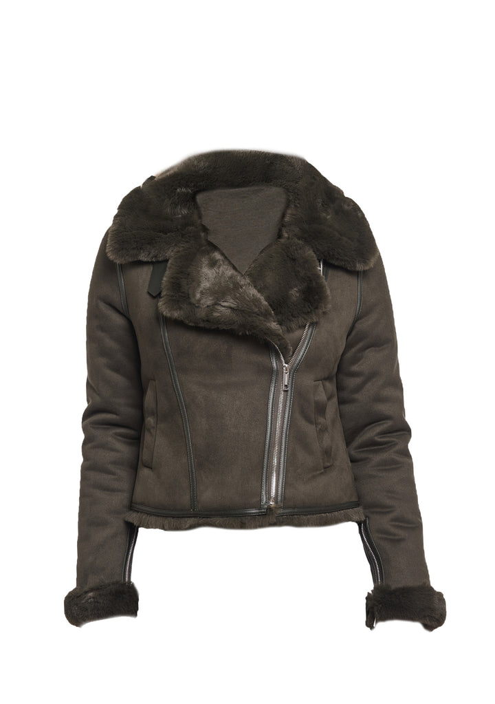 GIACCA DONNA Grigio Rino&pelle