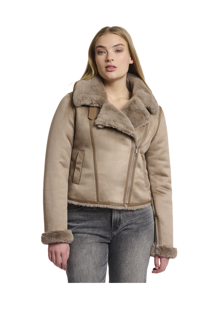 GIACCA DONNA Taupe Rino&pelle