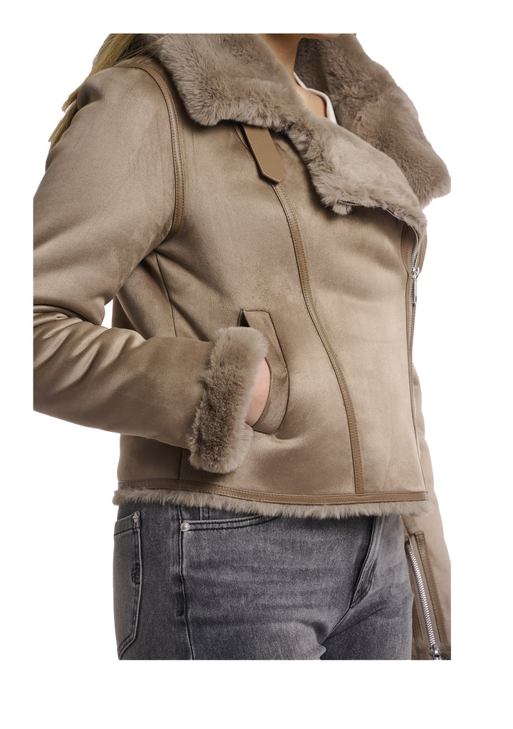 GIACCA DONNA Taupe Rino&pelle