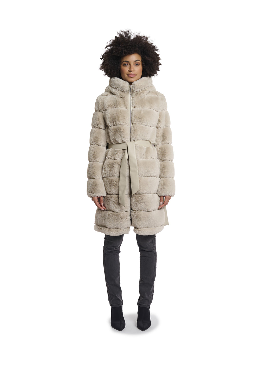 CAPPOTTO DONNA Beige Rino&pelle