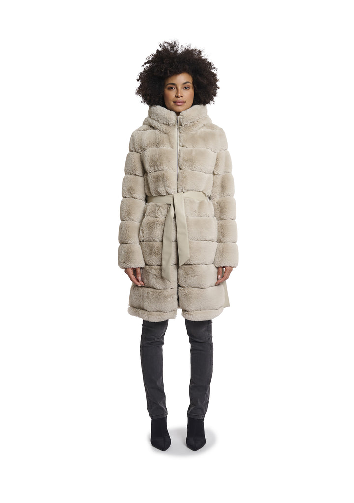 CAPPOTTO DONNA Beige Rino&pelle