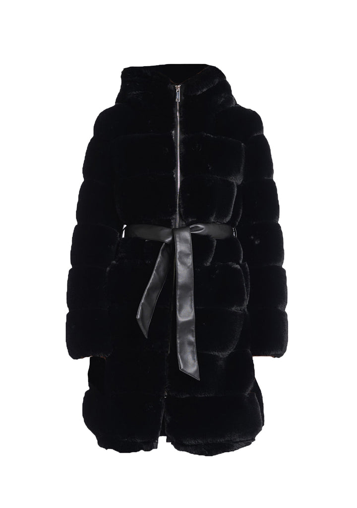CAPPOTTO DONNA Nero Rino&pelle