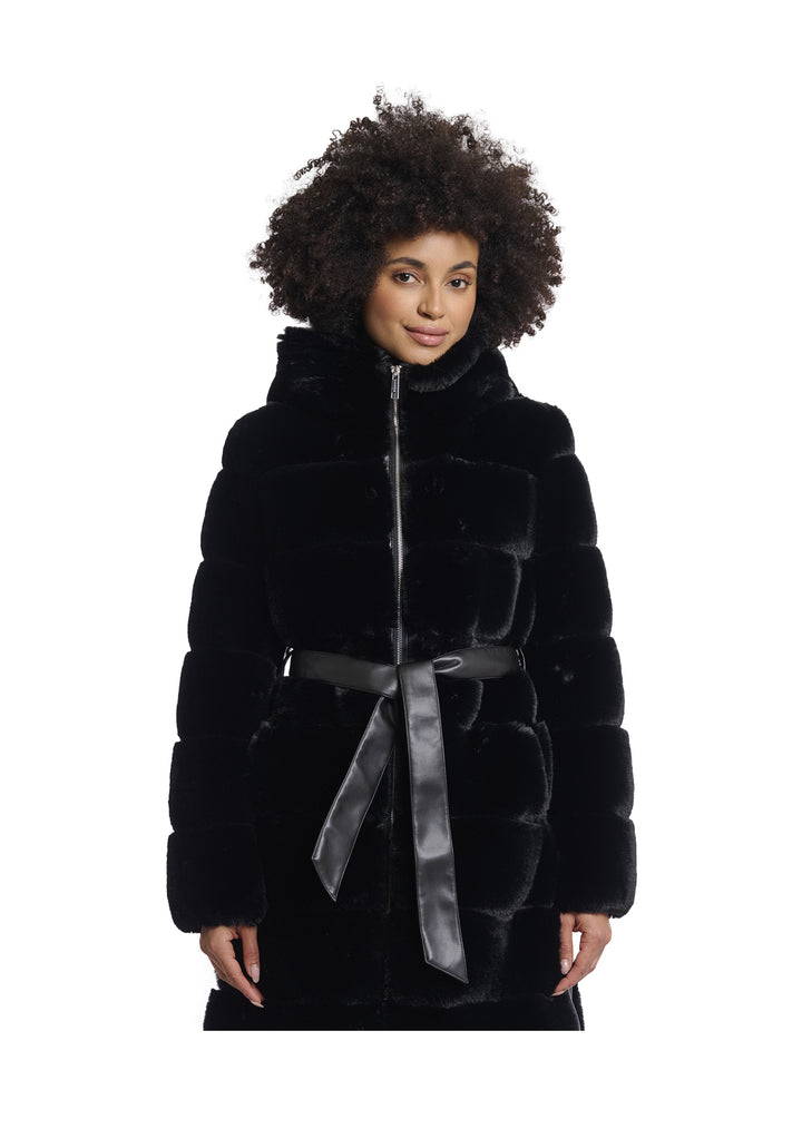 CAPPOTTO DONNA Nero Rino&pelle