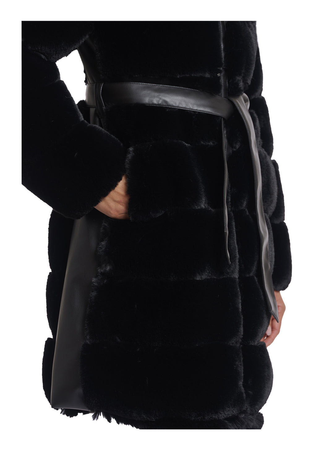 CAPPOTTO DONNA Nero Rino&pelle