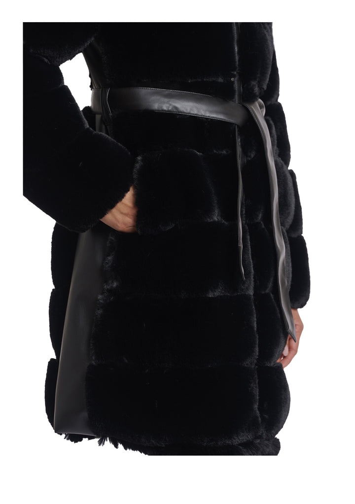 CAPPOTTO DONNA Nero Rino&pelle